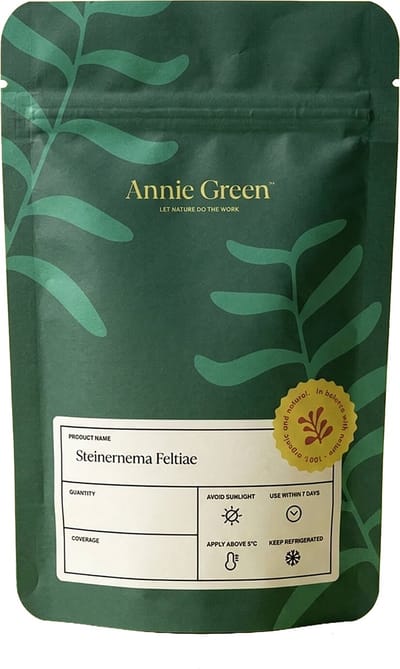 Aaltjes tegen Rouwvliegjes - Effectieve bestrijding voor 5-15 kamerplanten (10m²) - 5 miljoen aaltjes - Annie's Aaltjes, de natuurlijke oplossing tegen rouwvliegjes