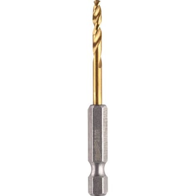 Milwaukee metaalboor HSS-G Tin Red Hex shockwave 3,3mm * (2 Stuks)