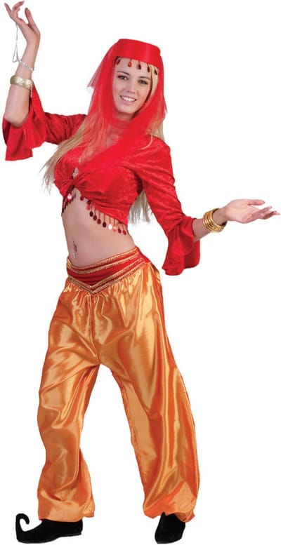 Arabische topje haremdanseres dames