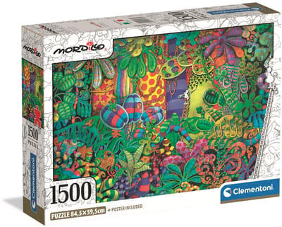 Clementoni - Puzzel - 1500 Stukjes - Mordillo The Painter - Puzzel Voor Volwassenen