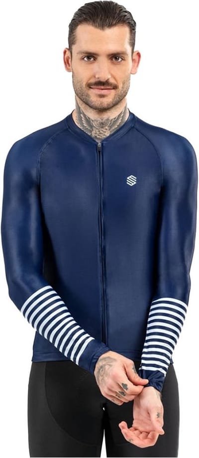 Siroko M2 Alpine Trui Met Lange Mouwen Blauw L Man,Vrouw