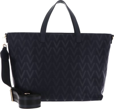 VALENTINO Shopper Schoudertas Punch Shopping Bag Blu Donkerblauw