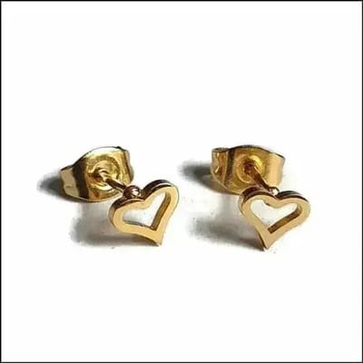Aramat Jewels - Oorbellen - Hartjes design - 5mm - dames en kinderen