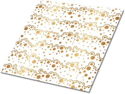 Tulup PVC Tegels - Zeepschuim Vinyl Tegels - 30 cm x 30 cm - Gouden Vinyl Tegels Zelfklevend - Verpakking van 9 stuks - Vloer Tegels PVC - Abstract Plaktegels - Zelfklevende Vinyltegels - Plaktegels keuken en Badkamer