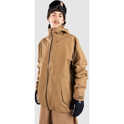 Volcom Tester 3L Gore Tex Jas bruin