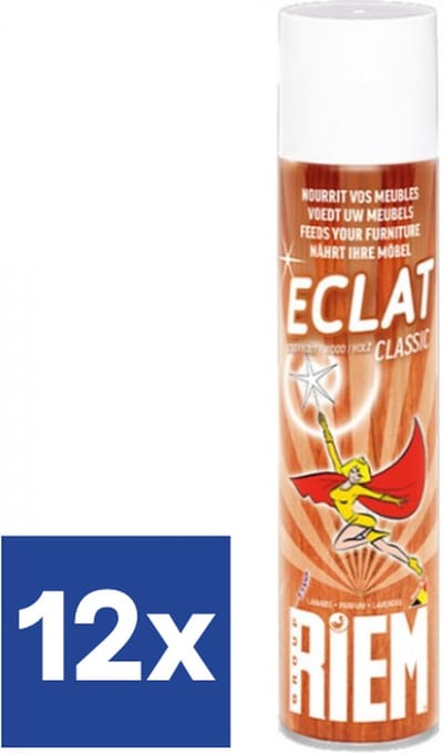 Riem Eclat Meubelspray (Voordeelverpakking) - 12 x 600 ml