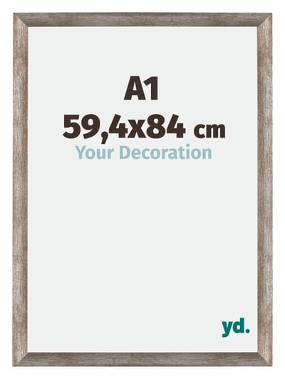Your Decoration - Puzzellijst 59,4x84 cm - Metaal Vintage - Puzzellijst 1500-2000 stukjes - MDF Fotolijst - Mura