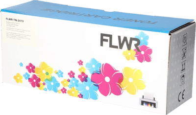 FLWR toner voor Brother TN-2410 Zwart - Premium Huismerk Brother TN-2410 inkt (Zwart - hoge capaciteit) o.a. geschikt voor Brother MFC‑L2710DW, Brother DCP‑L2530DW, Brother HL‑L2445DW, Brother DCP‑L2550DN, Brother MFC‑L2730DW
