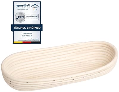 Rotan Broodmand - Ronde Mand - Brood Bakken - Natuurlijk Materiaal - 19 cm Diameter - Niet gespecificeerd
