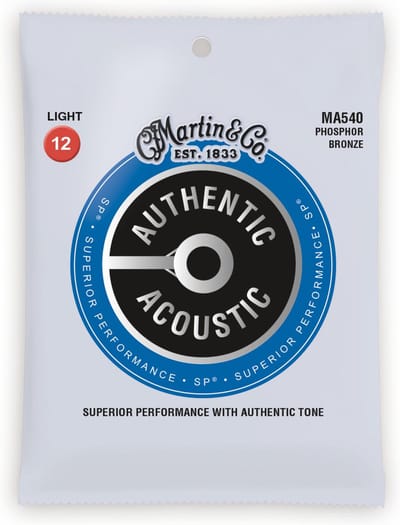 snarenset akoestische gitaar - MA540 - phosphor bronze 12-54 light