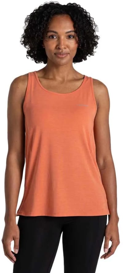 Craghoppers Dynamic Mouwloos T-shirt Oranje L Vrouw