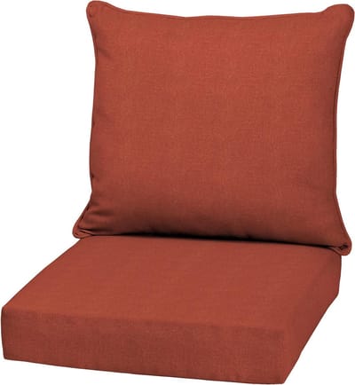 Duo Stoelkussen Set - Buitenmeubel Kussens - Tuinmeubilair Comfort - UV-bestendig Polyester - 60x60x15 cm - Sedona Valencia