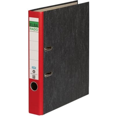 Rado - A4 - Aluminium - Cardboard - Black - Red - 280 sheets - 5 cm - 285 mm