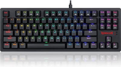 Redragon Knight Draadloze QWERTY Gaming Toetsenbord - 2.4 Ghz USB connector - USB-C kabel  - Tenkeyless Mechanisch