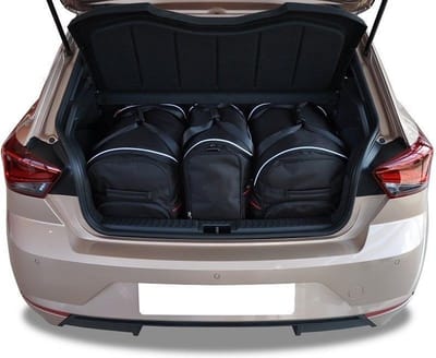 SEAT IBIZA HATCHBACK 2017+ 3-delig Reistassen Auto Interieur Kofferbak Organizer Accessoires