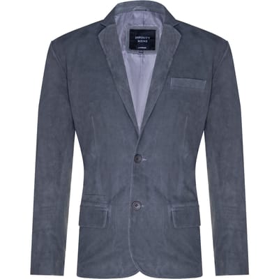 Blazer suède jas Zachte Italiaanse leren jas