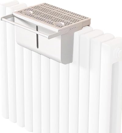Radiator Bevochtiger - Verdampingsbak - Droge Lucht Bestrijden - Energiezuinig Verdampen - 2.8L Capaciteit - Wit