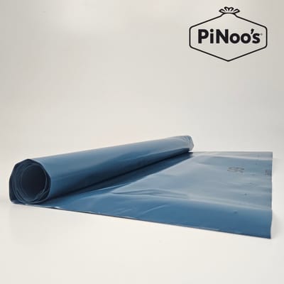 Blauwe Puinzakken 70 Liter | 30 losse zakken - LDPE-plastic | 150 My | 57x100 cm - Bouwafvalzakken stevig 70L, Puinzakken plastic, Puinruimzakken 70L (057100051150)