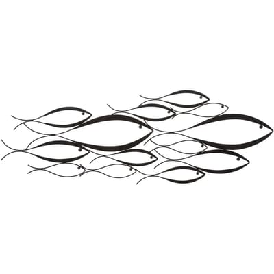 Wanddecoratie Mauro Ferretti Fishy