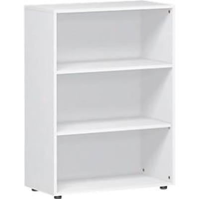 PALENQUE boekenkast, 3 OH, B 800 x D 400 x H 1104 mm, wit