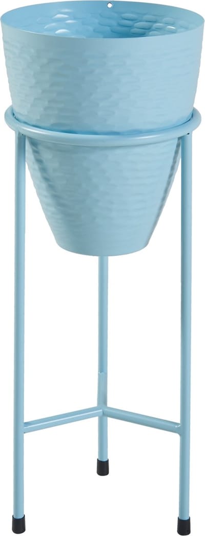 Plantenstandaard Asten 40,5x16 cm lichtblauw [en.casa]