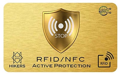 Anti RFID/NFC Beschermkaarten voor Veiligheid van Bankkaarten en Paspoorten