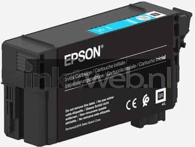 Epson enkele verpakking UltraChrome XD2 cyaan T40D240 (50 ml)