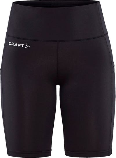 Craft Adv Essence Tights 2 Running Short Dames - Zwart | Maat: S