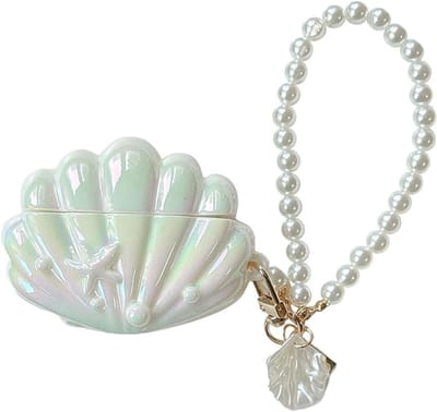 Oortelefoonhoesje - Beschermhoesje Hoesje - Oordopjes Beschermen - Schok- en Valbestendig - 408 gram - Schelp