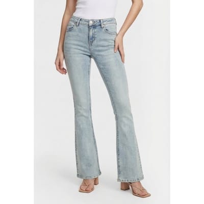 RAIZZED Eclipse Jeans Light Blue Stone Size: W23L32 | Flared Outlet | Dames | Blauw