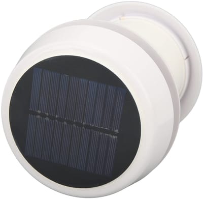 Dailygoods - RV Dakafzuigventilator - Zonne-energie - Geruisloos - DC12V - Ideaal voor Campers en Caravans - Efficiënte luchtcirculatie - Geschikt voo...