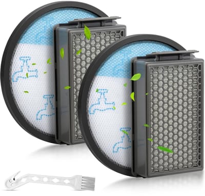 Dailygoods- Stofzuigerfilters HEPA - Vervangt ZR78000 - Compatibel met Rowenta Compact Power XXL - Verbeterde luchtkwaliteit - 4 stuks - Ideaal voor allergieën - HEPA-filter