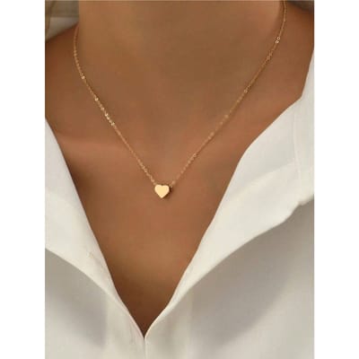 1 pièce Mode Collier Pendentif Cœur Pour Femmes Pour Décoration Quotidienne Saint-Valentin one-size