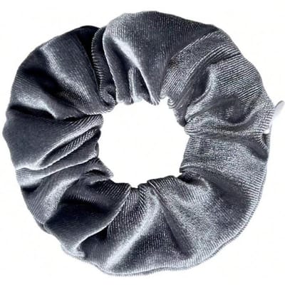 Zak Scrunchies Haarelastiekjes Met Verborgen Rits Opbergruimte Scrunchy Paardenstaart Houder, Velours Ritszak Scrunchies 1pc Gray&one-size