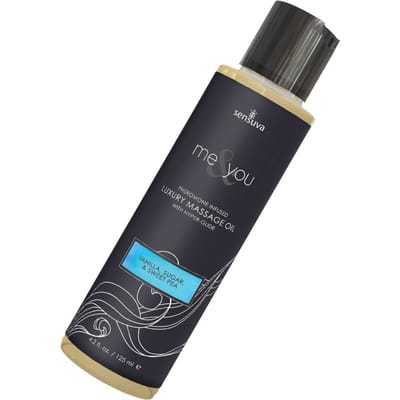 Me and You - Luxury Massage Oil Vanilla, Sugar & Sweet Pea', 125 ml