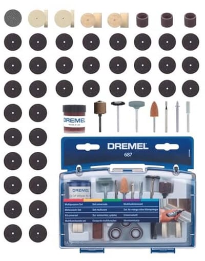 Multifunctionele Accessoireset met 52 Dremel Multitool Accessoires