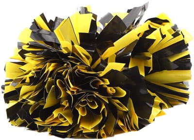 Dailygoods- Bloemenpompons Duurzaam - Cheerleader Accessoires - Sportfans - Lichtgewicht - Waterdicht - Herbruikbaar - Cheerleading Pompons