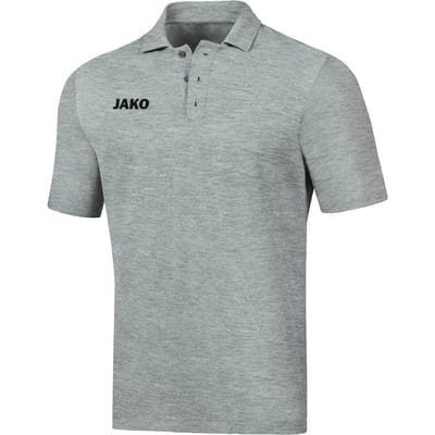 Jako Base Polo Dames - Antraciet | Maat: 36