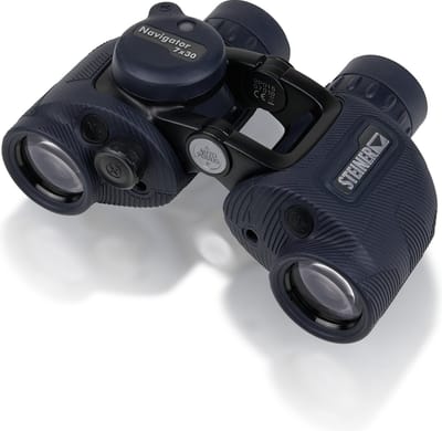 STEINER marine verrekijker Navigator 7x30c - HD gestabiliseerd kompas - Open brug
