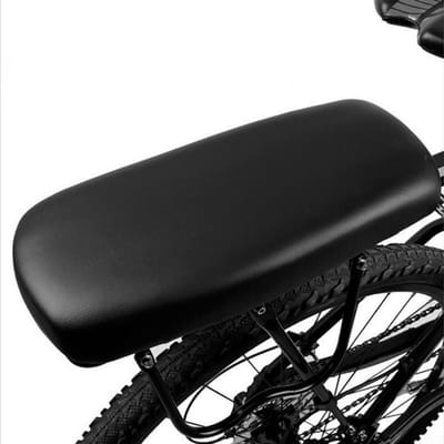 Comfortabel Fiets Achterbankje voor Volwassenen & Mountainbike - Dik Zitkussen Zadel Ondersteuning