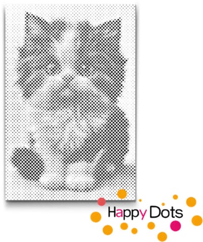 HappyDots DOT Painting Katten 15 20x30cm