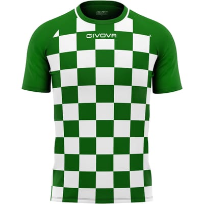 Sportshirt Givova Dama Groen-wit Groen - M