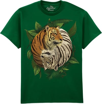 Tijger Yin Yang The Coloured House T-shirt M