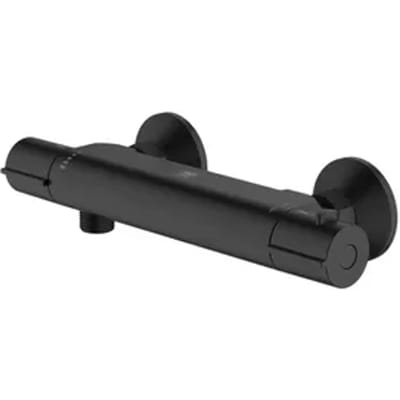 Aquavive Thermostatische Douchekraan Irminio - Mat Zwart - 15 Cm