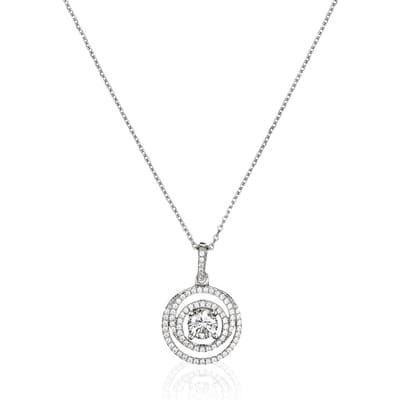Orphelia Dames 925 Sterling Zilveren Ketting met Hanger - Zilver ZH-4841