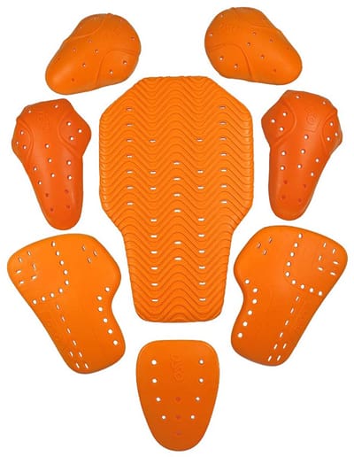 Beschermende Uitrusting - Valbescherming - Outdoor Sport - Slagvast Polymeer - 11 Stuks - Oranje