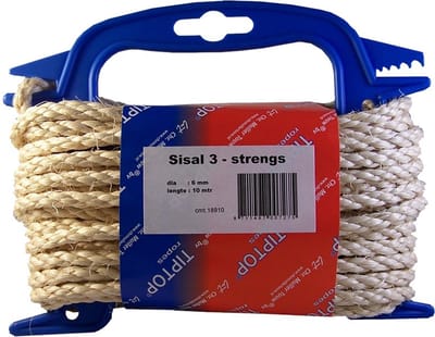 Muller sisal touw 8mm (Per 10 meter)