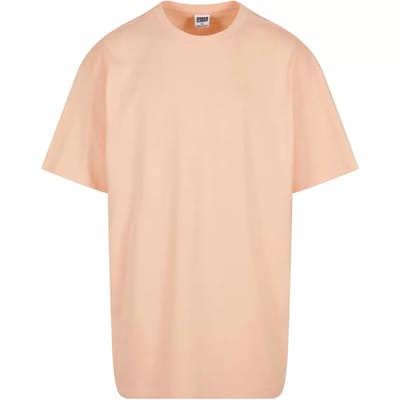 Urban Classics - Heavy Oversized Heren T-shirt - S - Roze