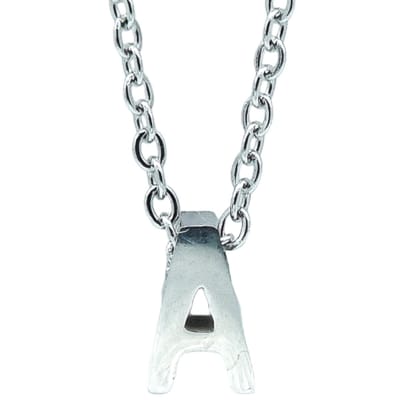 Ketting Letter A Letterhanger - Minimalistisch - Premium Staal