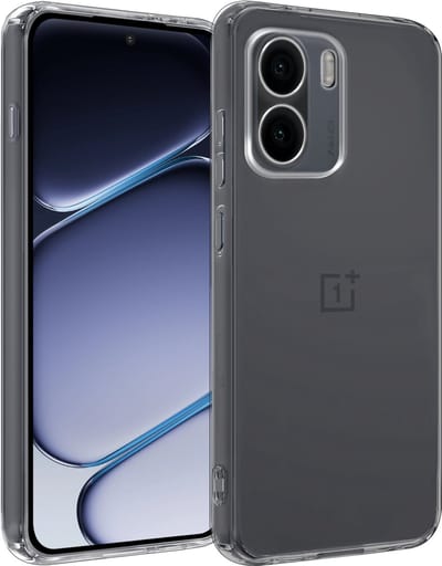 Hoesje - Geschikt voor OnePlus 15R - Sterk & Shockproof - Siliconen Case - Hoes Cover - Telefoonhoes - Transparant